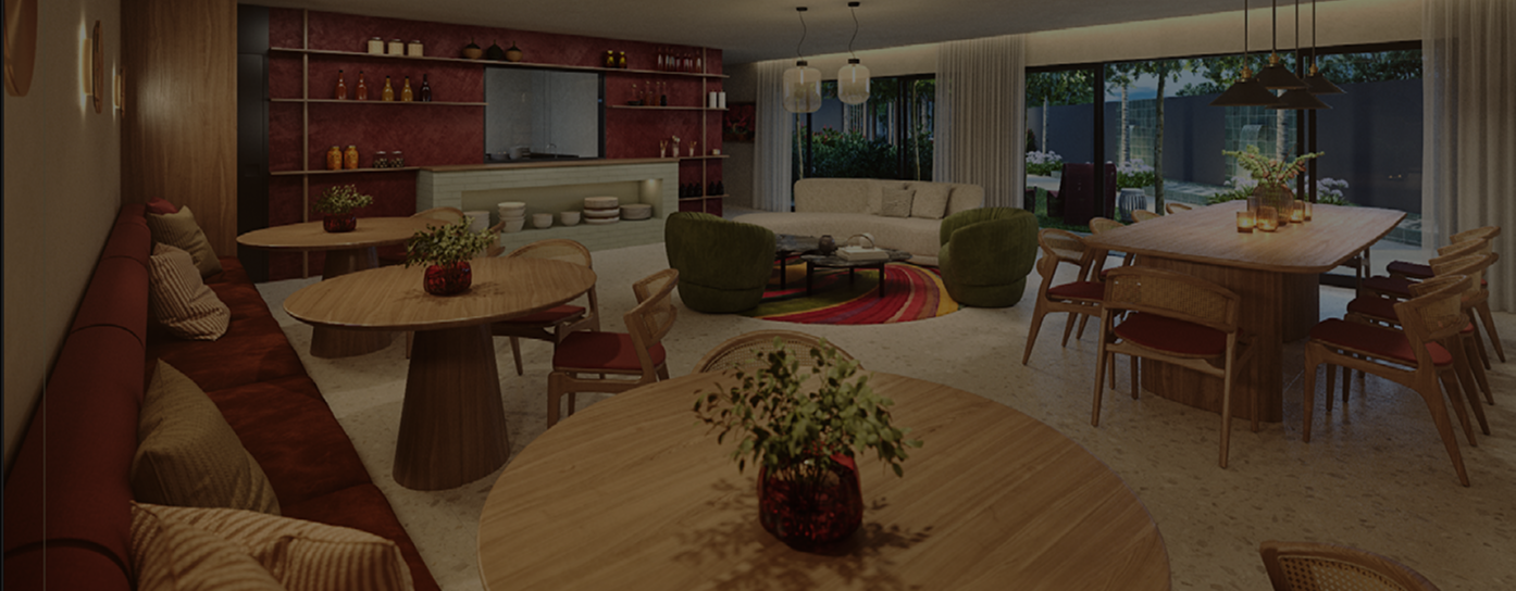Ambiente decorado — Living Full 24h